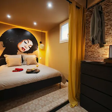 Jazzy Jacuzzi Privee Parking Free Centre A 5minutes Stationnement Privee Possible Sur Demande